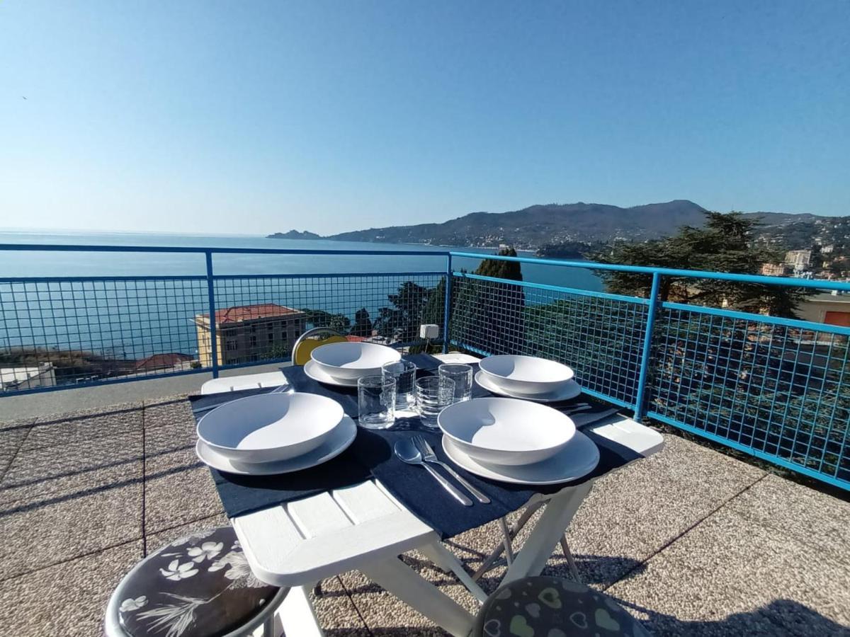 Appartamento Con Stupenda Vista Mare Zona Bristol Rapallo Exterior foto
